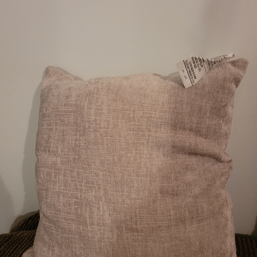2 Brand New Mainstays Throw Pillows